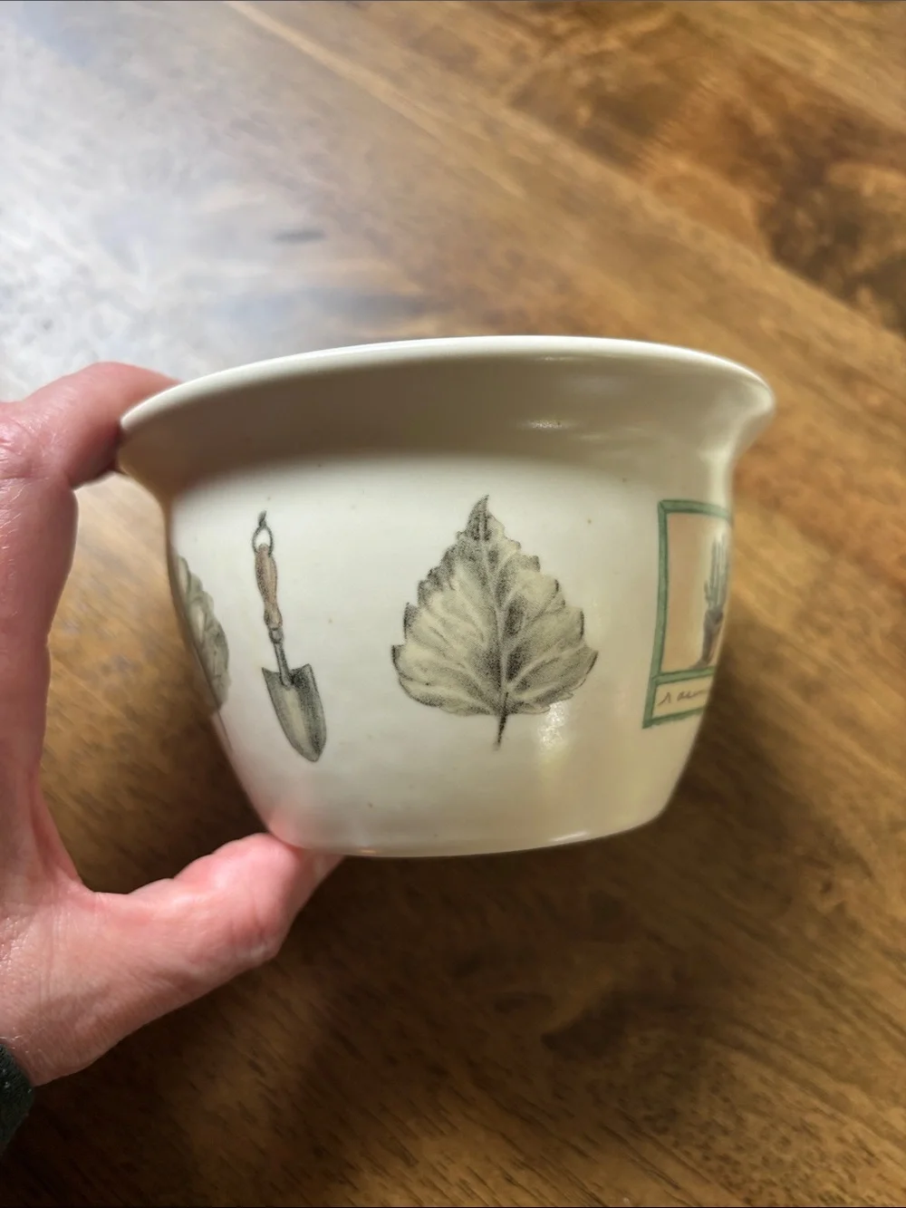 Vintage Pfaltzgraff “Naturewood” Sugar Bowl Cottagecore